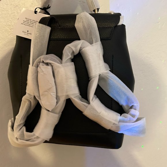Kate Spade Black Hayes Street Pearly Backpack - Picture 2 of 4